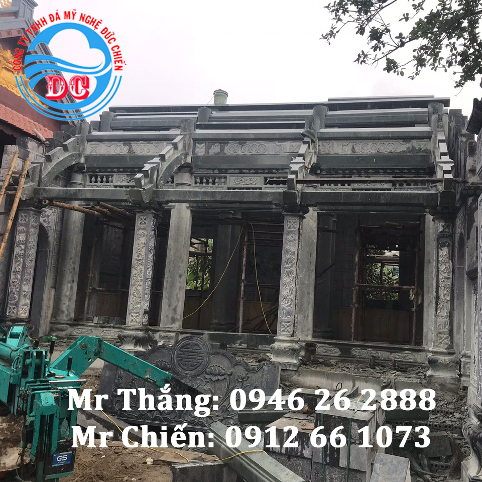 Mẫu nhà thờ bằng đá nguyên khối của gia đình Bác Nở tại Hoằng Hóa Thanh Hóa