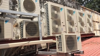 Sửa điều hòa vrv daikin cho công ty tại quận hà đông