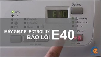 Chuyên sửa máy giặt Electrolux lỗi E40 ở nhà hà nội