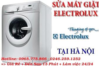 Cơ sở bảo hành sửa chữa máy giặt electrolux thái thịnh
