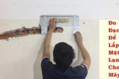 đo đạc lắp đặt điều hòa tại nhà cực chuẩn tại hà nội