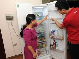 Tủ lạnh side by side bị hư hỏng không lạnh lâu ngày