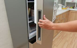 Sửa tủ lạnh side by side không lạnh do hỏng zoăng