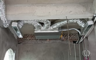 Lắp đặt điều hòa âm trần ống gió cho chung cư