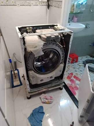 Sửa máy giặt cửa ngang không vắt ở times city